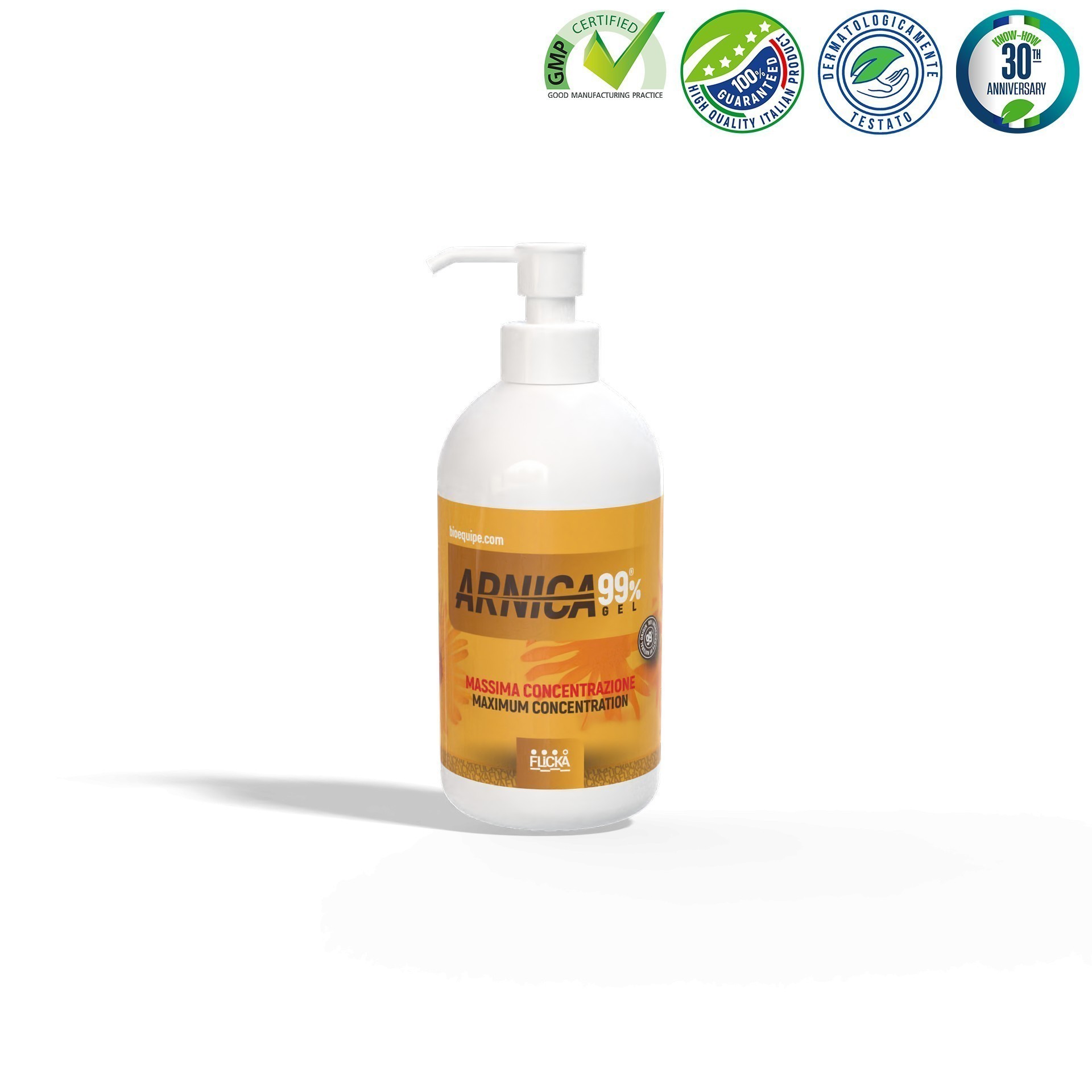 Arnica 99% Arnica Montana Blüten Niedertemperaturextraktion im hygienischen XXLXL-Format