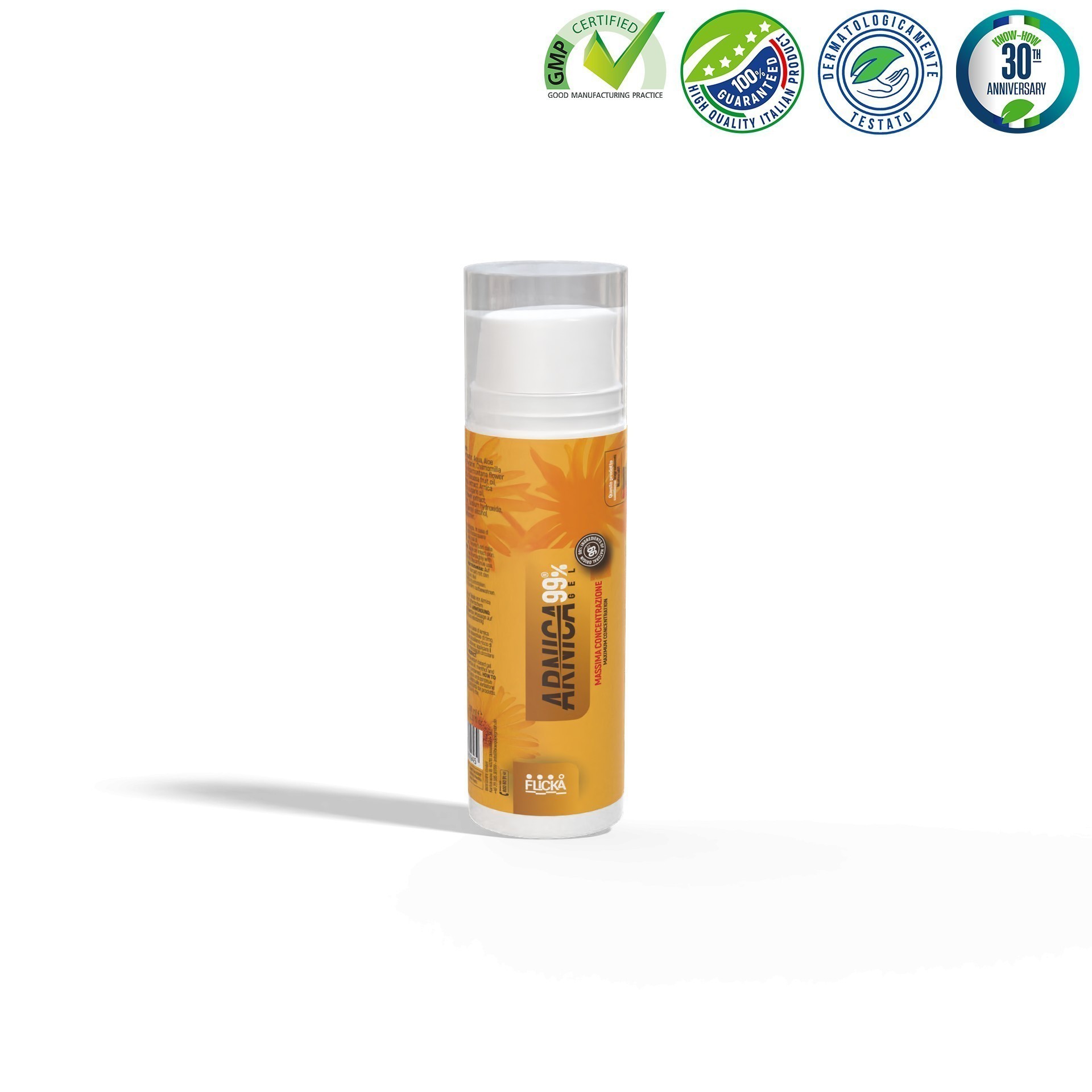 Arnica 99% Fiori di Arnica Montana Reisegröße für die Extraktion bei niedriger Temperatur!
